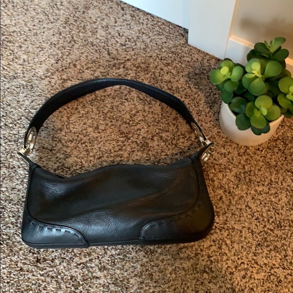 Vintage Escada Black shoulder purse